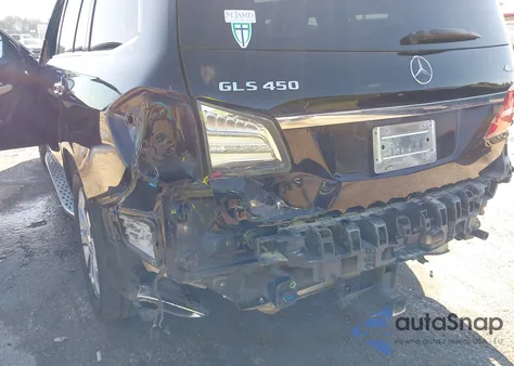 2017 Mercedes-Benz Gls 450 4Matic z USA, uszkodzony, nr VIN 4JGDF6EE5HA832894